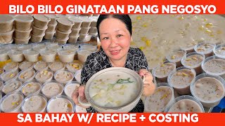 Ginatang Bilo Bilo Pang Business W/ RECIPE + COSTING!