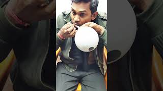 Baloon se Experiment karke eyes banaye #sunnysir #viral #video
