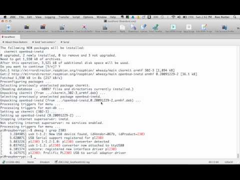 Raspberry Pi Console Server for network devices