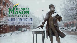 2018 George Mason University Winter Commencement 10AM Ceremony