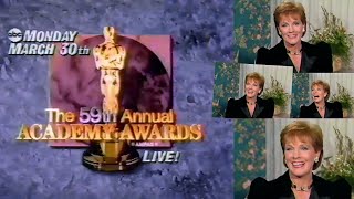 The 59th Annual Academy Award Promo (1987) - Julie Andrews, Gene Hackman