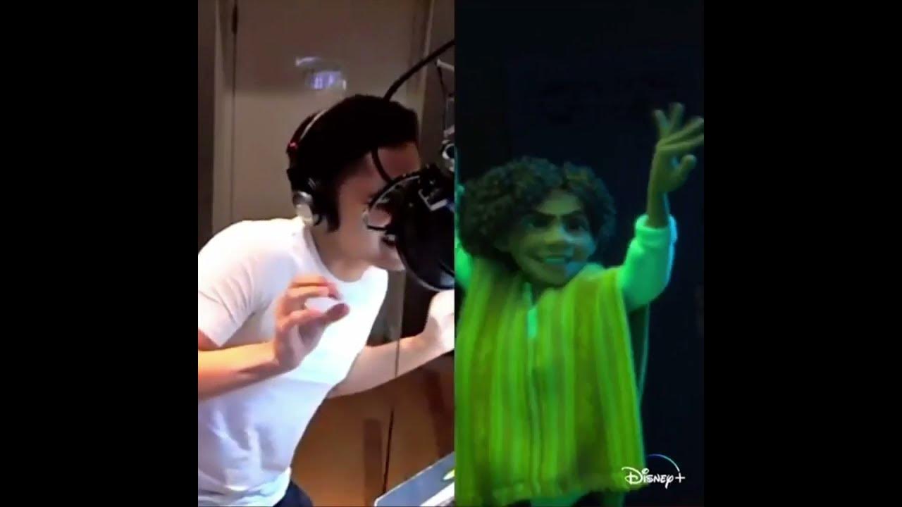 Camilo Madrigal (Rhenzy Feliz) Behind The Scenes - We Don't Talk About Bruno