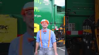 Blippi's favorite garbage truck 🚛 #recycling #garbagetruck #blippi