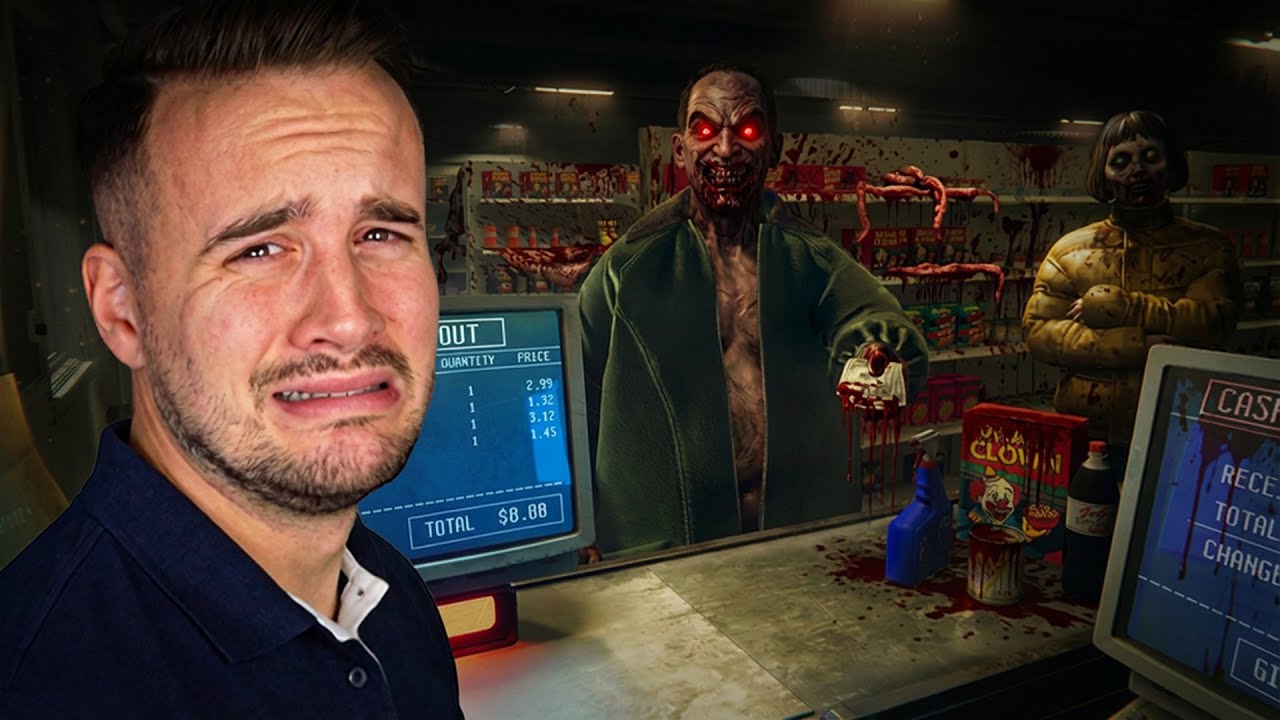 Ich ARBEITE für 7 TAGE in einem VERFLUCHTEN SUPERMARKT... (HELLMART)