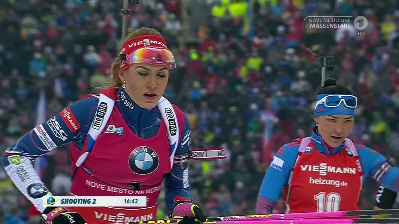 Damen Massenstart in Nove Mesto 2016