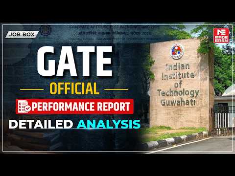 GATE 2026 Official Performance Report | Cut-Off, Marks vs Rank & Competition Explained!