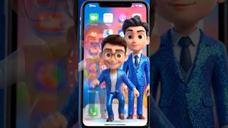 YouTube vs Facebook Fight ⚡ | Social Media Addiction & Power Saving Mode Animation 🎬)