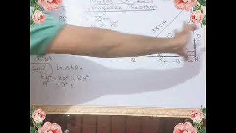 Pythagoras Theorem D2 Maths Ex10A