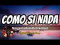 Como Si Nada - Margarita Rosa De Francisco (karaoke version)