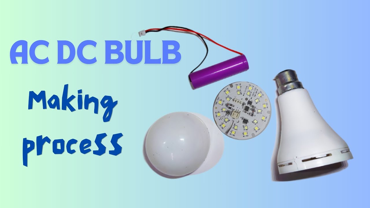 how to make AC DC Bulb - YouTube