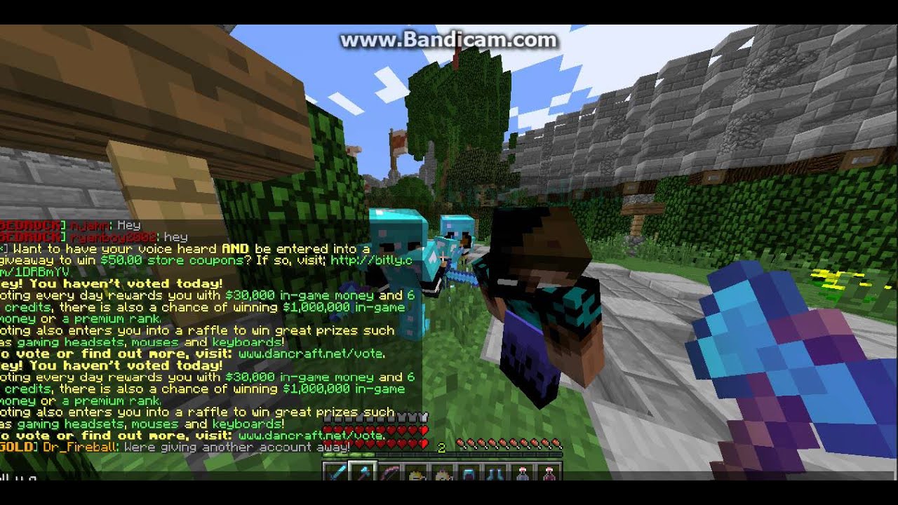 Account giveaway Dancraft -2