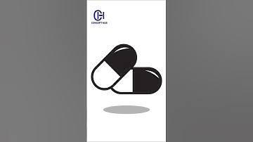 How to create vector capsule in illustrator #capsule #vector #illustrator #ytshorts #shorts #music