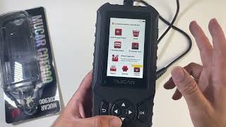 MUCAR CDE900 - Full OBD2, Portable Car Diagnostic | Android | 1500mAh Battery