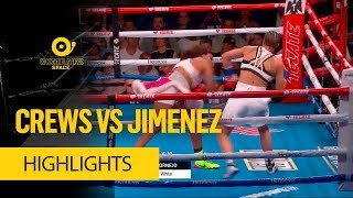 Crews Vs Jimenez Highlights Hd - Combate Space