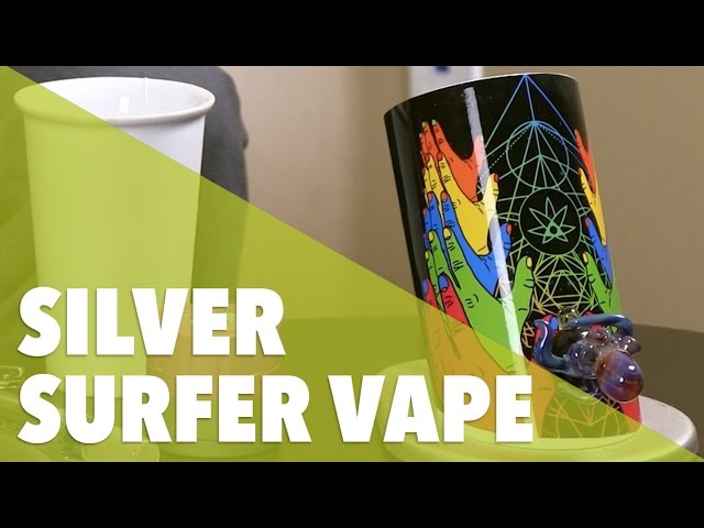Silver Surfer Vaporizer - Black/Green / $ 269.99 at 420 Science