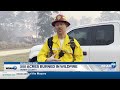 500 acres burned in wildfire