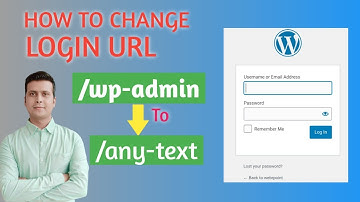 How To Change Wordpress Login URL | Change wp-admin URL | How To Change WP-Admin Url For Wordpress