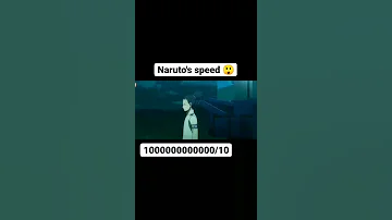 naruto's speed😮#short