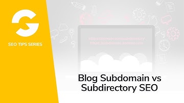 Blog Subdomain Vs Subdirectory SEO