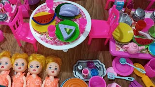 8 Minutes Satisfying with Unboxing Hello Kitty Kitchen Set | How to Make Kitchen Set with Soft Clay