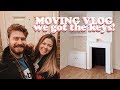 MOVING VLOG 1 - WE BOUGHT A HOUSE! GETTING OUR KEYS | LUCY WOOD