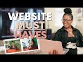 HOW To Make A GREAT WEBSITE | BEST Website Features To Get SALES | Tips for More WEBSITE CONVERSIONS