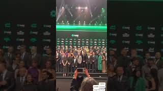 Murat Yildirim And Iman Elbani At The Trt Gala For The Launch Of The Tabii Digital Platform/Dubai Resimi