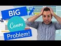 Canva Warning! | Top 3 Reason NOT To Use Canva Graphic Design Software For Social Media
