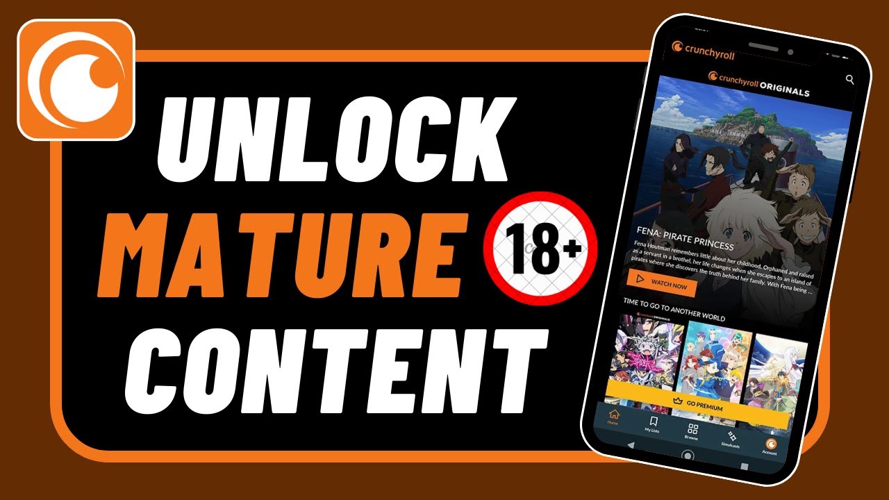 How to Unlock Mature Content on Crunchyroll ! - YouTube