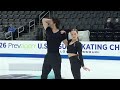 Linzy Fitzpatrick & Keyton Bearinger | Practice Cam: Pairs | DAY 1 | 2026 Prevagen U.S. Figure Skati