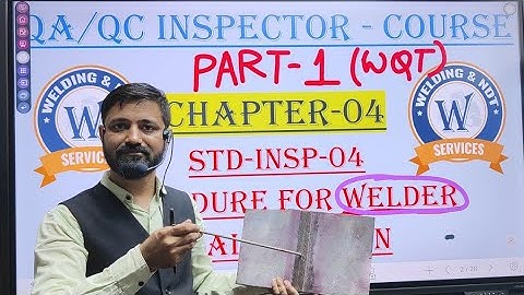 WQT PART-1(WELDER QUALIFICATION TEST) (Hindi/English)