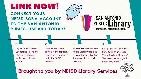 Sora: Connecting to the San Antonio Public Library