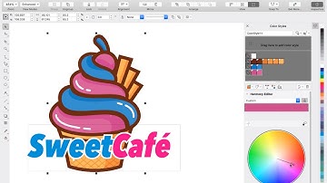 How to Use Color Harmonies in CorelDRAW (Mac)