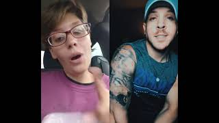 A dueted video from my tiktok with Chris Ski 