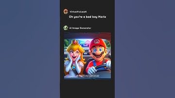 Mario’s A Bad Boy😎🚔 #ai #aiart #chatgpt