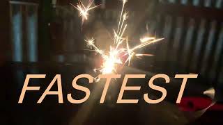 Fastest Spinning Sparklers