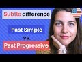 What if I can use both Past Progressive and Past Simple?   Advanced English Grammar