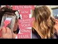 TUTORIAL |  How to FOILAYAGE your OWN HAIR | TECHNIQUE + formulation