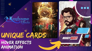 Animated Unique Card Hover Effects Using Only CSS Code | CSS Card Hover Effects