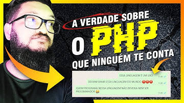 PHP AINDA VALE A PENA [2023]? PHP DO ZERO AO PROFISSIONAL? ⛔