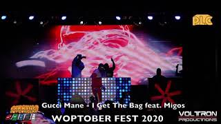 Gucci Mane   I Get The Bag feat  Migos  1017 Weekend Parking Lot Concert Woptober Fest 2020