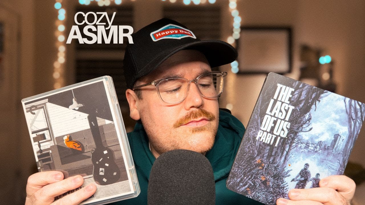 random items ASMR 💿 | tapping, tracing & rambling