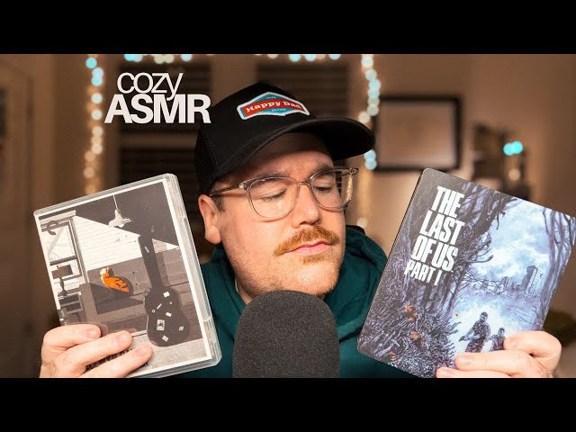 random items ASMR 💿 | tapping, tracing & rambling
