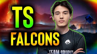 FALCONS vs TEAM SPIRIT - AMAZING GAME - DREAMLEAGUE SEASON 22 DOTA 2