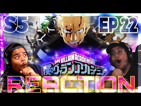 TWICE AWAKENED! | My Hero Academia S5 EP 22 REACTION