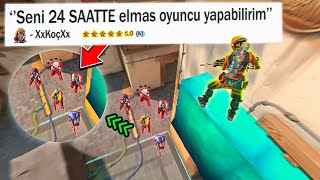 Valorant PRO ''Radiant'' KOÇ tuttum ve ''ELMAS RAZE'' gibi davrandım.