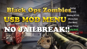 Black Ops Zombies USB mod menu OFW (no jailbreak) 2017