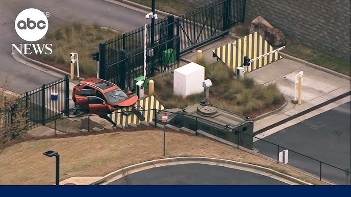 Driver Rams Front Gate Of Atlanta Fbi Office Investigators