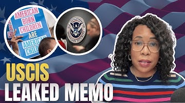 Breaking News: Supreme Court to Decide Birthright Citizenship, Leaked USCIS Arrest Memo