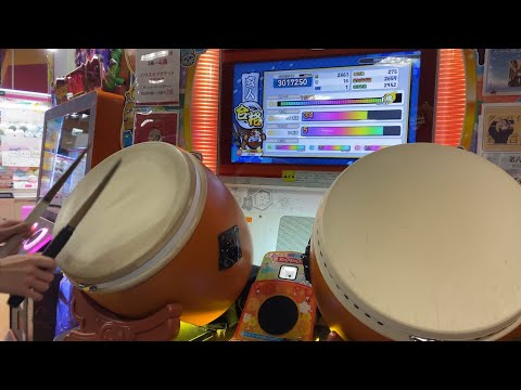 【太鼓の達人ニジイロver.】2021玄人 ローテーション 銀枠金合格